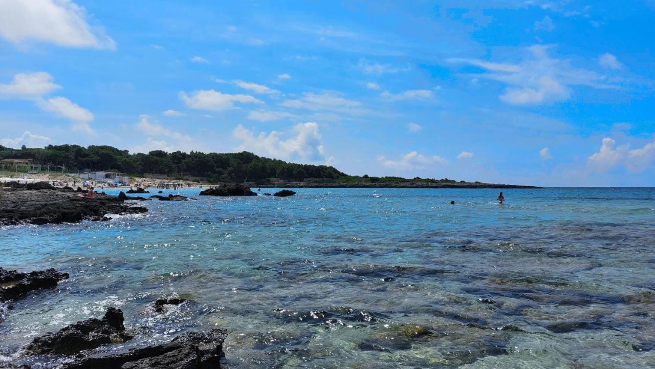 Jonia Appartamento Vacanze Vicino Al Mare Con Giardino Pulsano Luaran gambar